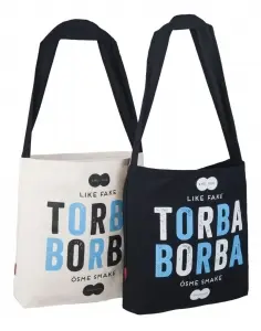 Torby bawełniane z nadrukiem dla TORBA BORBA — realizacja Sampla