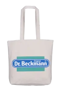 Torby bawełniane z nadrukiem dla Dr. Beckmann — Torba bawełniana z grubej tkaniny panamowej — Sampla